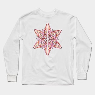 Geometric Star Long Sleeve T-Shirt